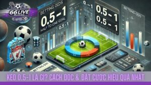 Kèo 0.5-1 Là Gì? Cách Đọc & Đặt Cược Hiệu Quả Nhất