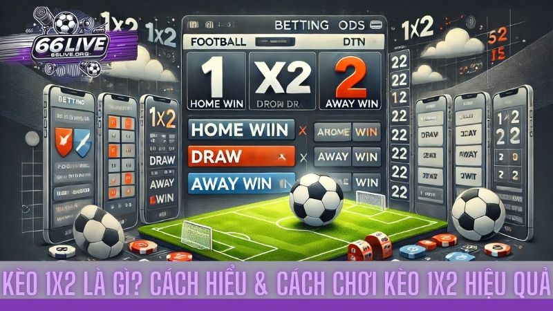 Kèo 1x2 là gì? Cách hiểu & cách chơi kèo 1x2 hiệu quả