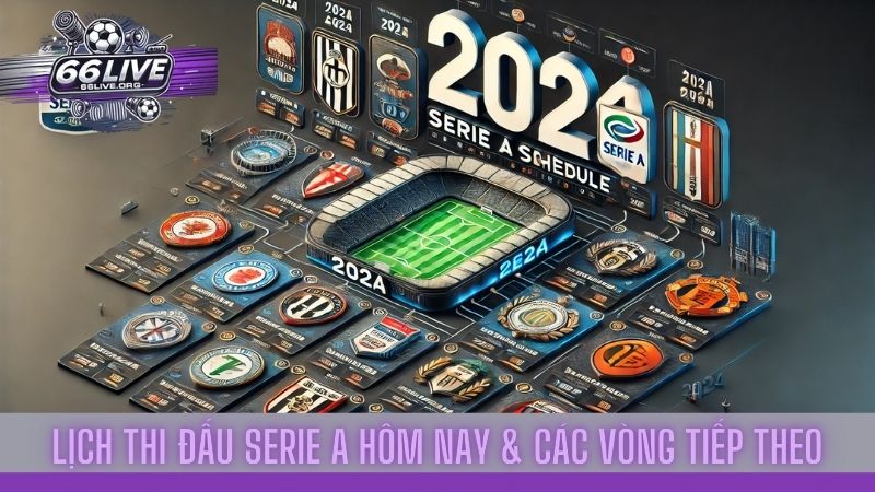 Lịch Thi Đấu Serie A Hôm Nay & Các Vòng Tiếp Theo