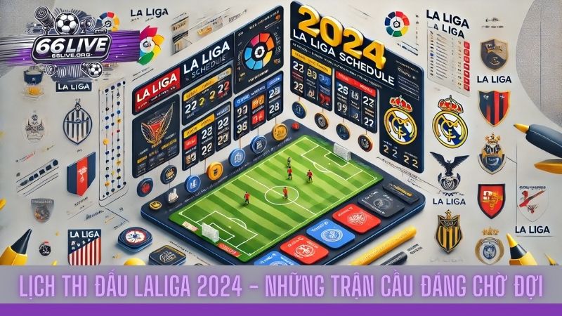 Lịch thi đấu LaLiga 2024 - Những trận cầu đáng chờ đợi