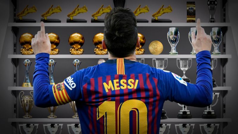 Các thành công của Messi trong sân cỏ bóng đá