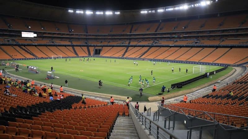 Thắng cảnh bên trong trước khi tổ chức World Cup 2010 tại  FNB Stadium