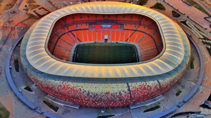 Thắng cảnh của sân vận động FNB Stadium - Nam Phi